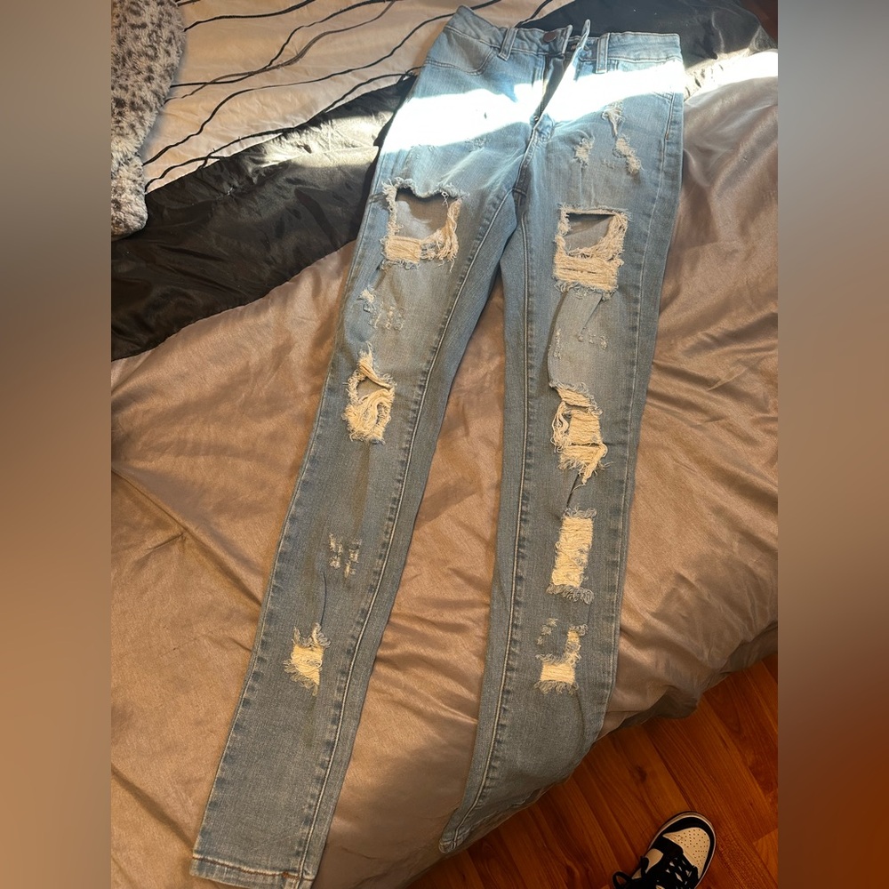 Fashion Nova Ripped Jeans BNWOT